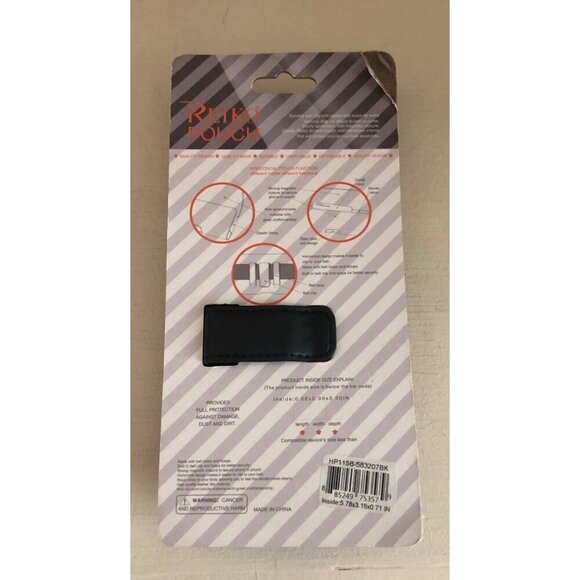 New REIKO Pouch Wireless Buckle Belt Clip Phone Case Holder - Picture 4 of 5